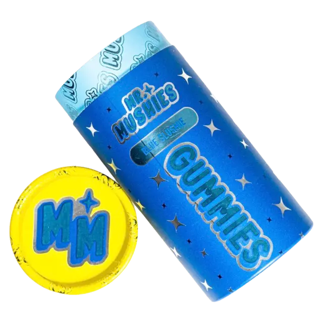 Mr Mushies Gummies Blue Slushie